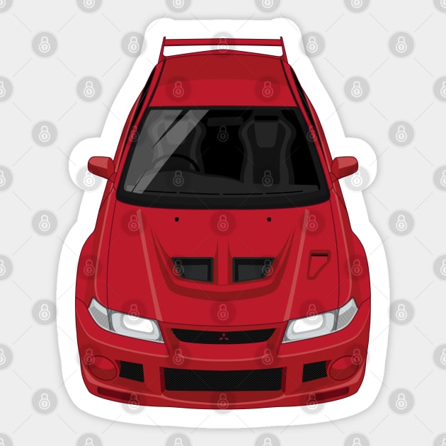 Lancer Evolution VI 1999-2001 - Red Sticker by jdmart